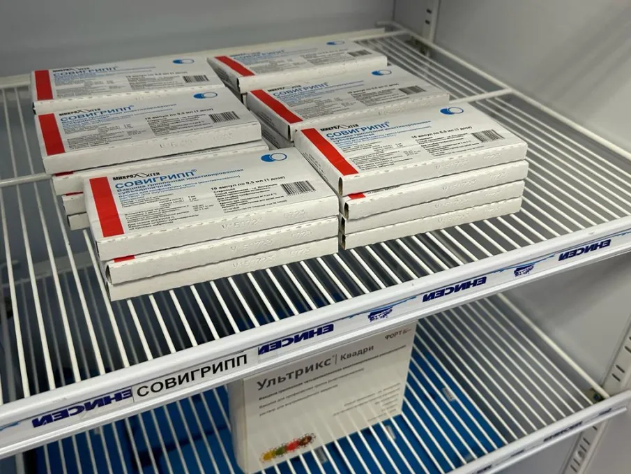 Актуально. Пора прививаться от гриппа